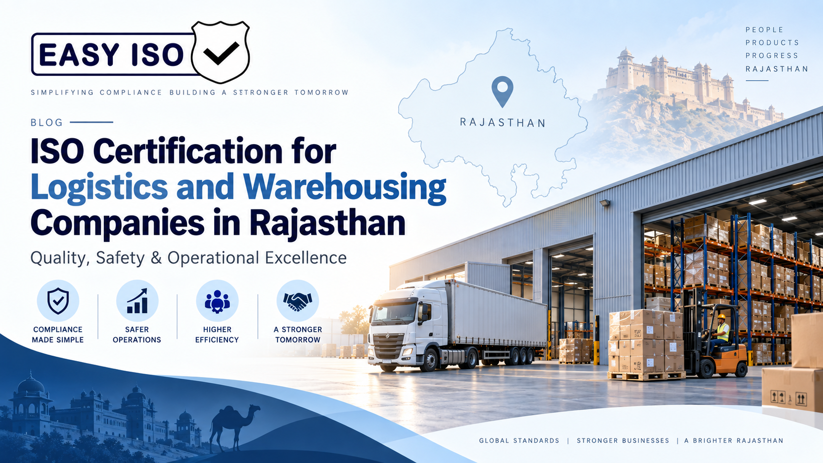 ISO Certification for Logistics and Warehousing Companies in Rajasthan